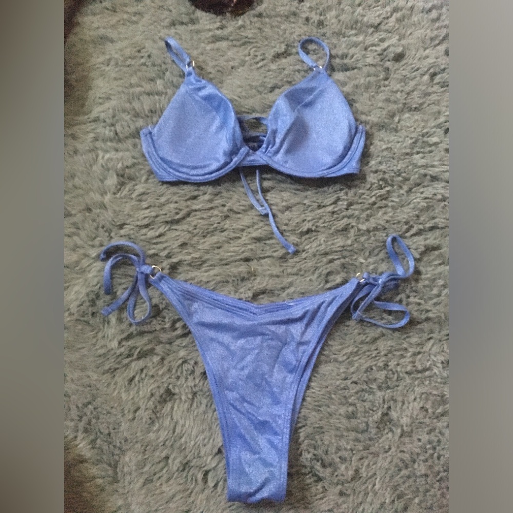 Y2K sparkly bikini